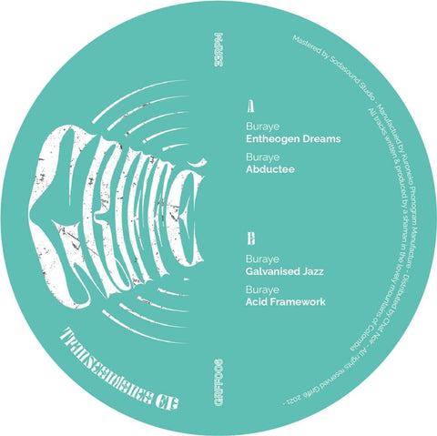 Buraye - Transcendence Vinyl - Vinyl Record