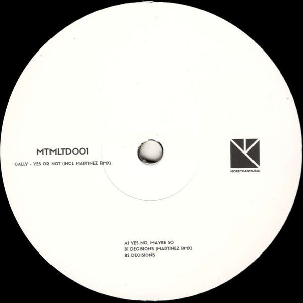 Cally - Yes Or Not Vinyl