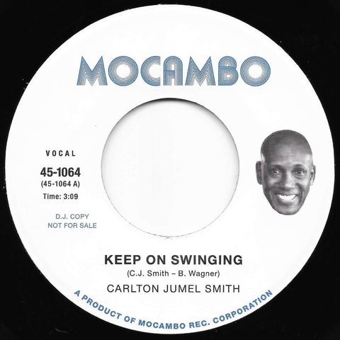 Carlton Jumel Smith - Keep On Swinging Vinyl - Vinyl Record
