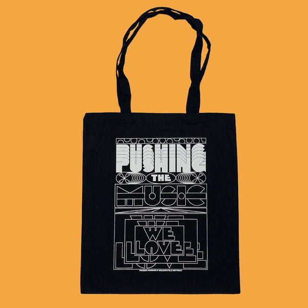 CCHW x Raissa Pardini Black Tote Bag Vinyl