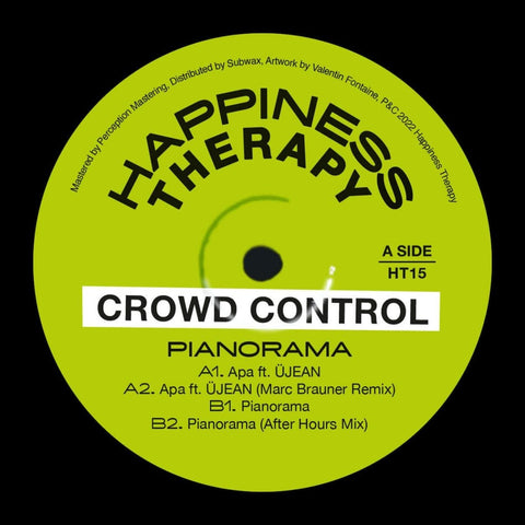 Crowd Control - Pianorama Vinyl - Vinyl Record