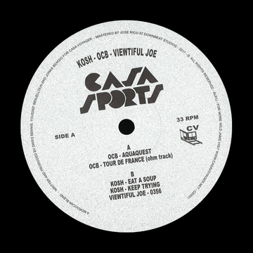 Various ‎– Casa Sports Vol.1 - Artists Kosh Ocb Viewtiful Joe Genre Electro Release Date Cat No. CSV01 Format 12