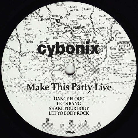 Cybonix - Make This Party Live Vinyl - Vinyl Record