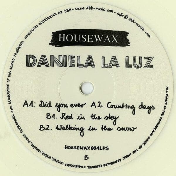 Daniela La Luz - 'Did You Ever' Vinyl Vinyl