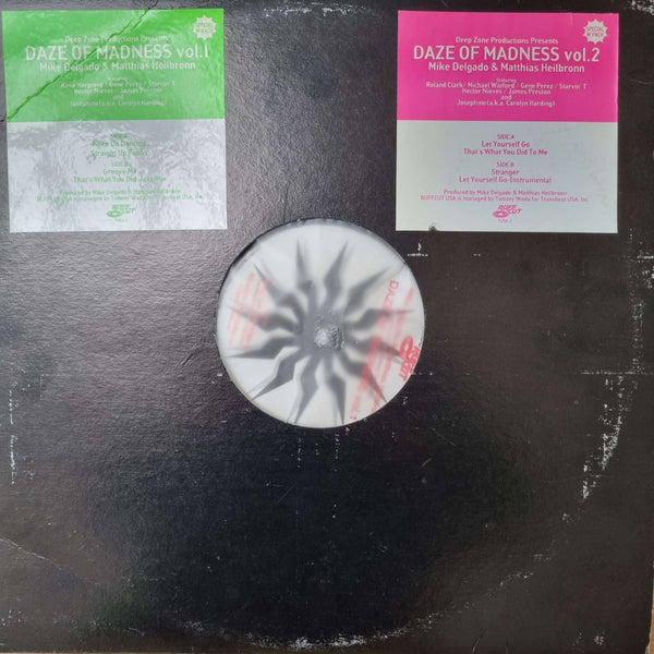 Deep Zone Productions - Daze Of Madness Vol 1, 2 Vinyl