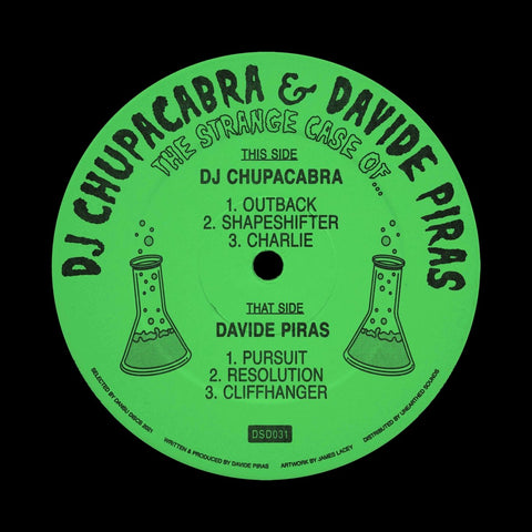 DJ Chupacabra x Davide Piras - The Strange Case Of… Vinyl - Vinyl Record