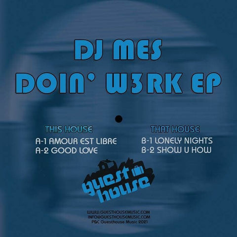 DJ Mes - Doin' W3rk Vinyl - Vinyl Record