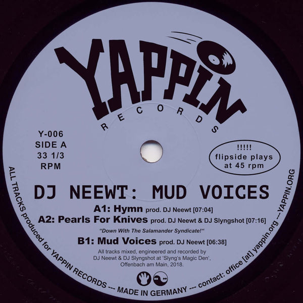 DJ Neewt - 'Mud Voices' Vinyl Vinyl
