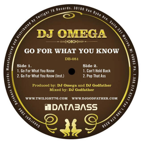 DJ Omega - Go For What You Know Vinyl