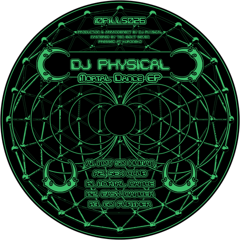 DJ Physical - Mortal Dance Vinyl - Vinyl Record