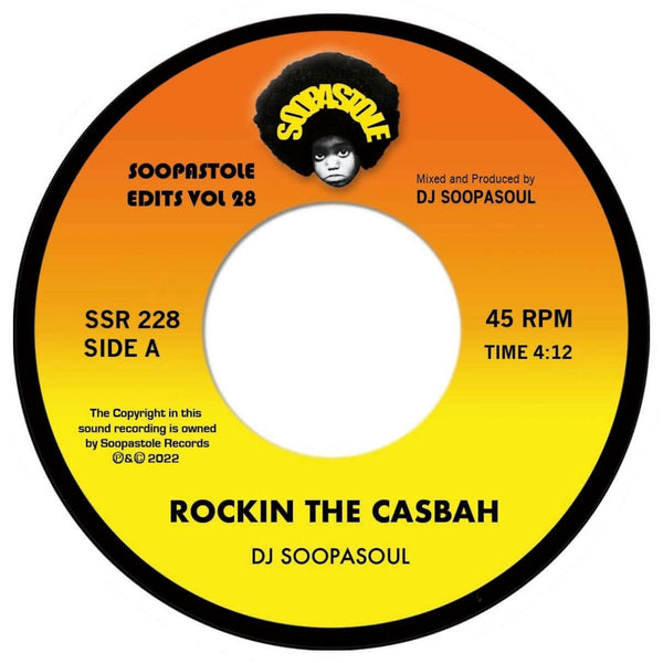 DJ Soopasoul - Rockin The Casbah / Flight To Algiers Vinyl