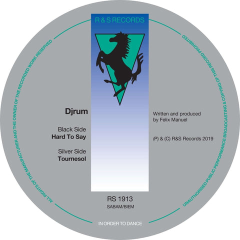 Djrum - Hard To Say / Tournesol Vinyl - Vinyl Record