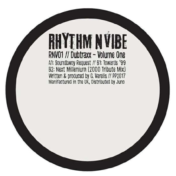 Dubtraxx - Volume One (2000 Tribute Mix) (PRE - ORDER) Vinyl