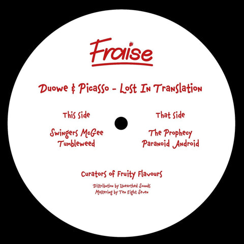 Duowe & Picasso - Lost in Translation Vinyl - Vinyl Record