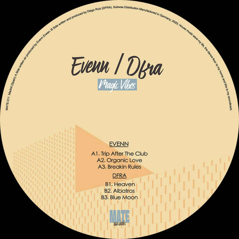 Evenn / DFRA - Magic Vibes Vinyl - Vinyl Record