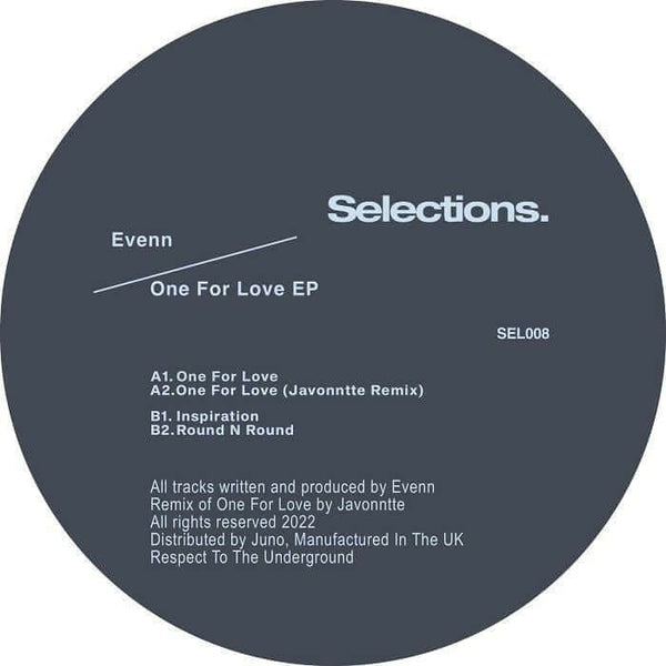 Evenn / Javonntte - One For Love Vinyl
