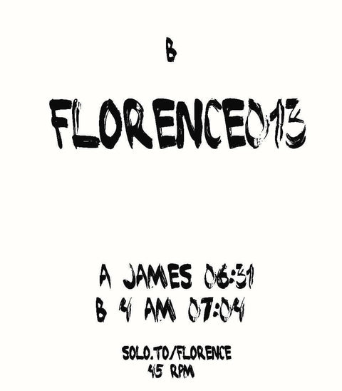 Florence - '013' Vinyl Vinyl - Vinyl Record