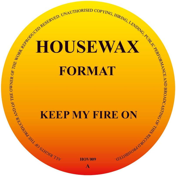 Format (Orlando Voorn) - Keep My Fire EP Vinyl