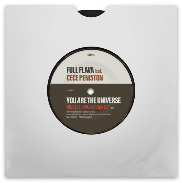 Full Flava ft Cece Peniston - You Are The Universe / The Glow Of Love 7" Vinyl