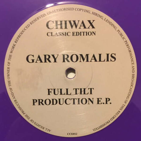 Gary Romalis - Fult Tilt Production Vinyl - Vinyl Record