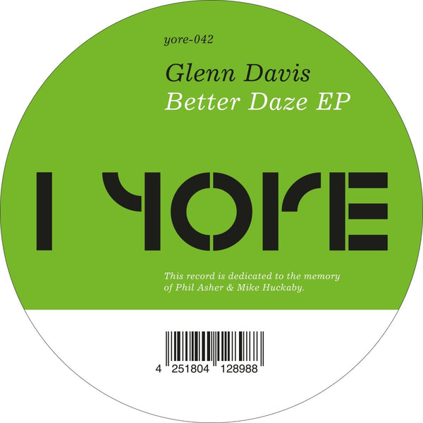 Glenn Davis - Better Daze Vinyl