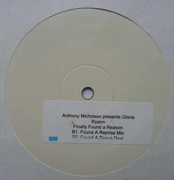 Gloria Ryann - Finally Found A Reason Vinyl