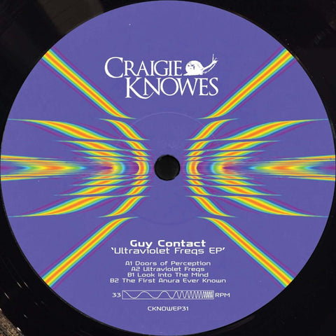 Guy Contact - Ultraviolet Freqs Vinyl - Vinyl Record