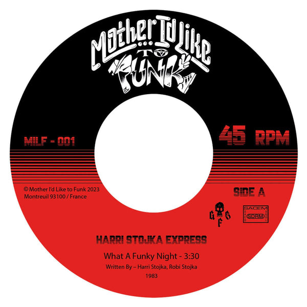 Harri Stojka Express - What a Funky Night / Marihuana Vinyl