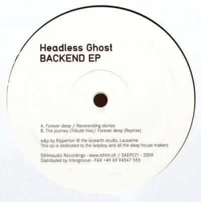 Headless Ghost - Backend EP Vinyl - Vinyl Record