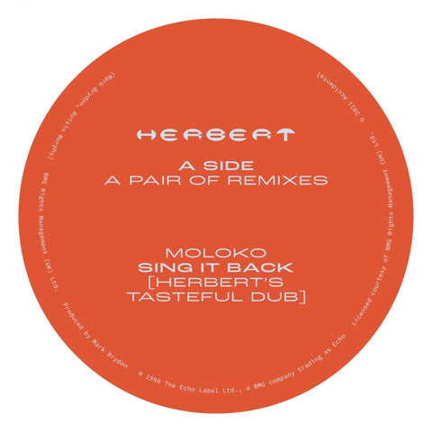 Herbert - A Pair Of Remixes Vinyl - Vinyl Record