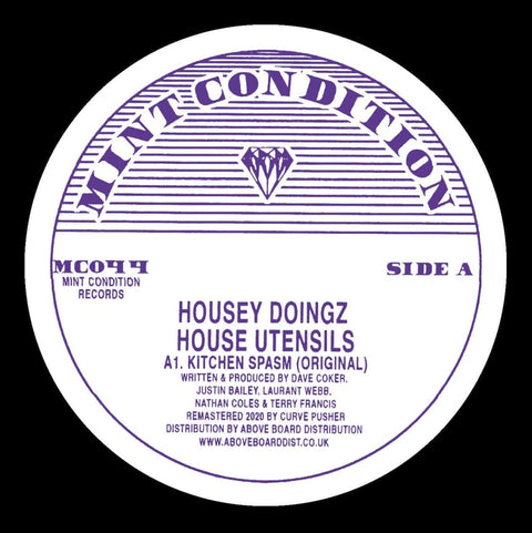 Housey Doingz - House Utensils Vinyl - Vinyl Record