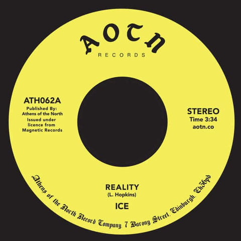 Ice - Reality Vinyl - Vinyl Record