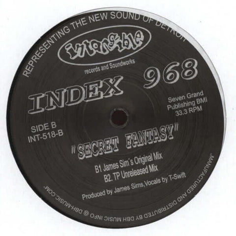 Index 968 - Secret Fantasy Vinyl - Vinyl Record