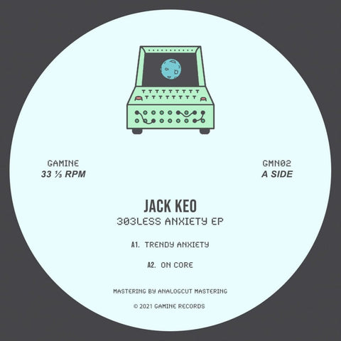 Jack Keo - 303less Anxiety EP Vinyl - Vinyl Record