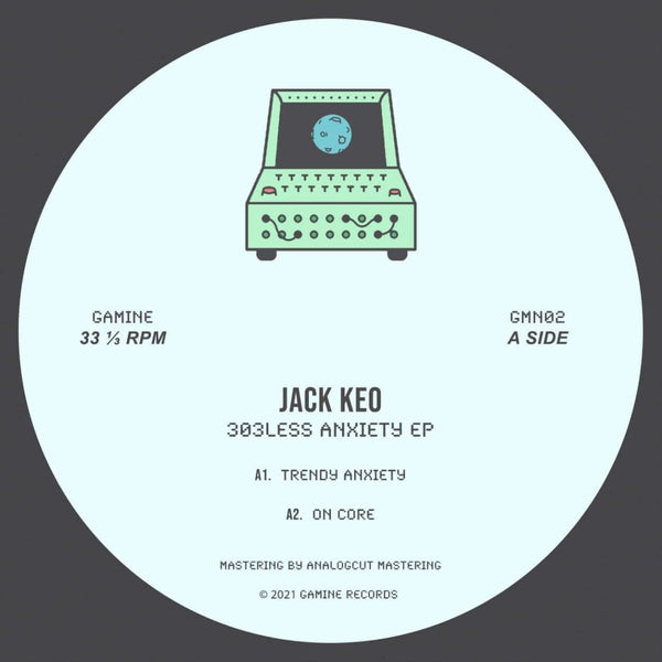 Jack Keo - 303less Anxiety EP Vinyl
