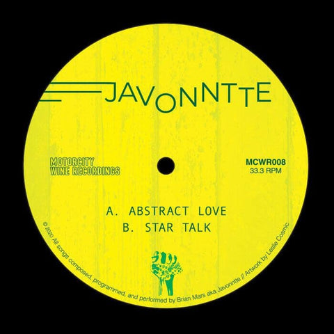 Javonntte - 'Abstract Love' Vinyl (PRE - ORDER) Vinyl - Vinyl Record