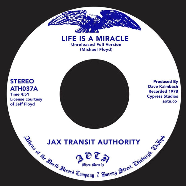 Jax Transit Authority - 'Life Is A Miracle' Vinyl Vinyl