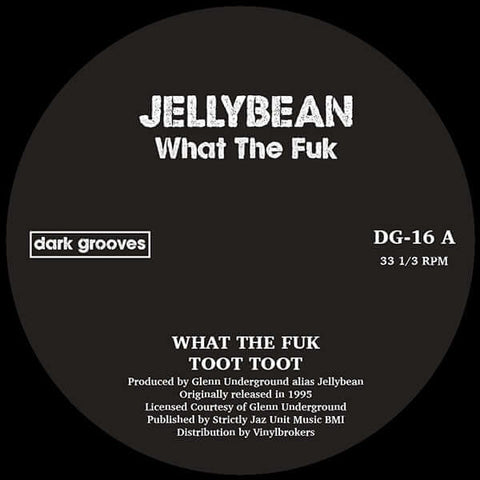 Jellybean - What The Fuk Vinyl - Vinyl Record