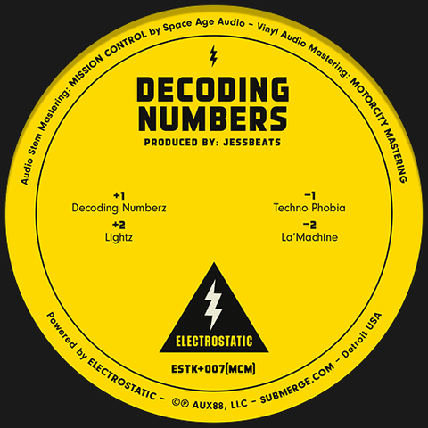 Jessbeats - Decoding Numbers Vinyl - Vinyl Record