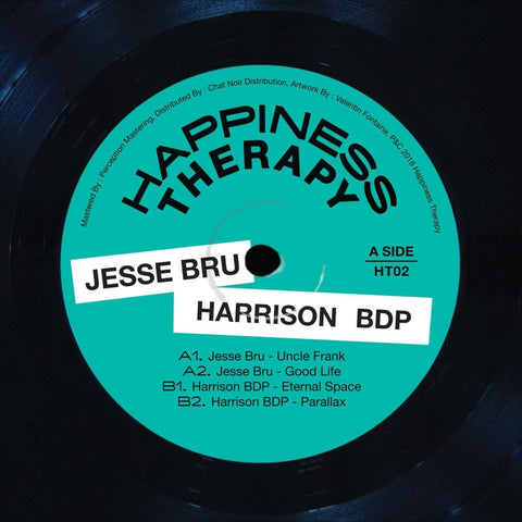 Jesse Bru / Harrison BDP - 'Happiness Therapy Split Vol 2' Vinyl Vinyl - Vinyl Record