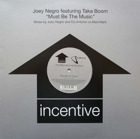 Joey Negro Featuring Taka Boom - Must Be The Music Vinyl - Vinyl Record