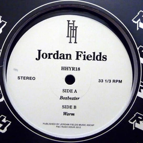 Jordan Fields - Boxbeater Vinyl - Vinyl Record