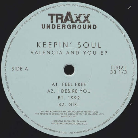 Keepin Soul - Valencia & You Vinyl - Vinyl Record
