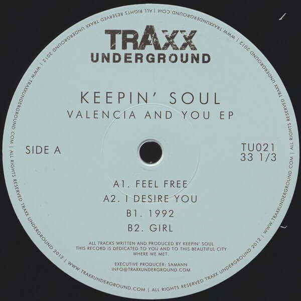 Keepin Soul - Valencia & You Vinyl