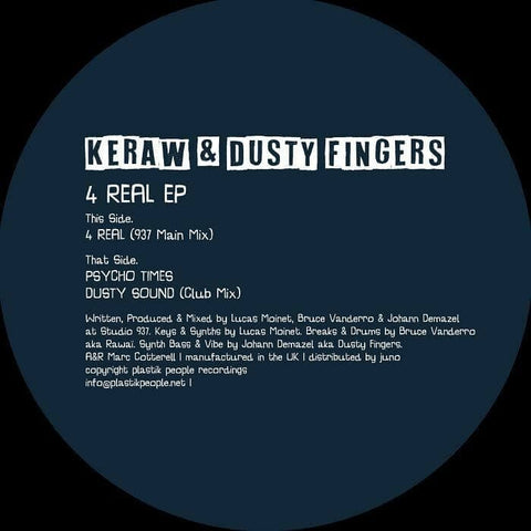 Keraw / Dusty Fingers - 4 Real Vinyl - Vinyl Record