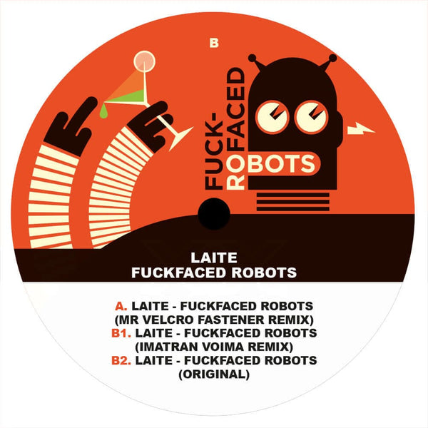 Laite - 'Fuckfaced Robots' Vinyl Vinyl