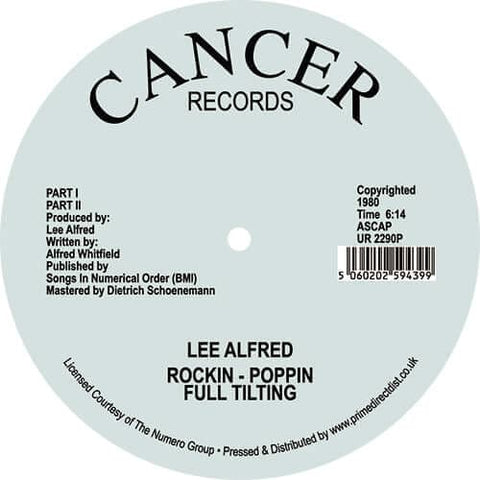 Lee Alfred Rockin - Poppin Full Tilting (12") Vinyl - Vinyl Record