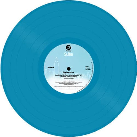 Sylvester - You Make Me Feel (Mighty Real) - Artists Sylvester, Michael Gray Genre Disco, Remix Release Date 1 Jan 2020 Cat No. SL006.1 Format 12" Blue Vinyl - Sultra - Sultra - Sultra - Sultra - Vinyl Record