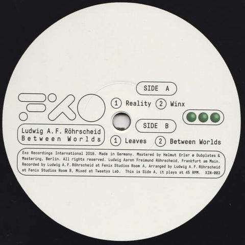 Ludwig A.F. - Between Worlds Vinyl - Vinyl Record