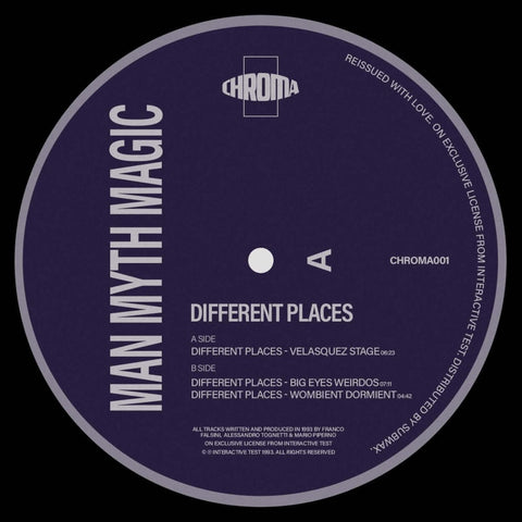 Man Myth Magic - Different Places Vinyl - Vinyl Record